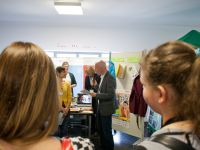 Gewinner des Wettbewerbs “Check deine Mensa” am Stand der Verbraucherzentrale Sachsen e. V.